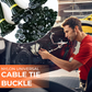 🎉 Limited-Time Offer! 🔗 Nylon Cable Tie Buckles – Snap-On, Tool-Free Fastening for Cable Ties, Repairs & Light Fixing, 50/80 Pcs ✨