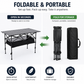 🎉New arrival 50% OFF!🏕️Carbon Steel Folding Camping Table｜Quick Setup Portable Outdoor Picnic Table ✨