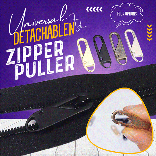 🔘 BUY 2 GET 1 FREE! 🎉 Universal Zipper Puller – Detachable, Easy Grip & Durable 🧵📦