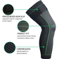 🦵 LIMITED-TIME 50% OFF ✨ Warm Elastic Knee Pads — Lengthened Support for Winter 🌡️