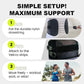 ✨ Half Price Sale 🩹 Lower Back Support Belt | Targeted Back Pain Relief For Work & Daily Use 💪