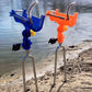 🎣 LIMITED-TIME 50% OFF 🔒 Fishing Rod Self-Locking Turret Bracket — 360° Rotation, Stainless Steel