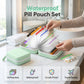🎉 2026 Sale — Over 9,000 Sold! 💊 A8 Waterproof Pill Pouch Set – 14 Color-Coded Pouches, Crush-Proof Shell, Up to 2 Weeks of Meds! ✨