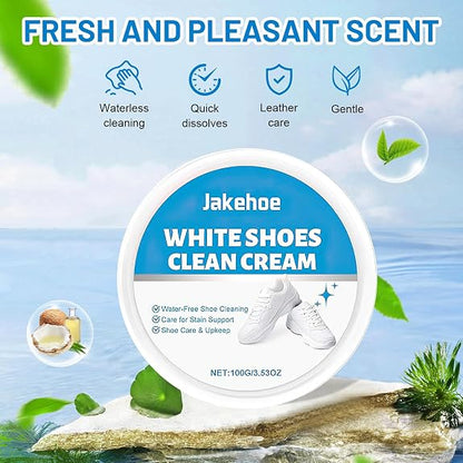 👟 LIMITED-TIME 50% OFF ✨ Waterless White Shoe Cleaner — Instant Stain Removal, Restores Fresh Look