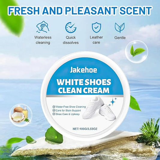 👟 LIMITED-TIME 50% OFF ✨ Waterless White Shoe Cleaner — Instant Stain Removal, Restores Fresh Look