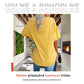 👕 50% OFF NOW! 🌿 Women's Casual V-Neck T-Shirt – Soft Cotton Blend & Flowy Hem – Breezy Everyday Essential 🍃