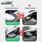 🚗 LIMITED-TIME 50% OFF ☂️ Carbon Fiber Rain Eyebrow — Clear Rearview Mirror in Rain