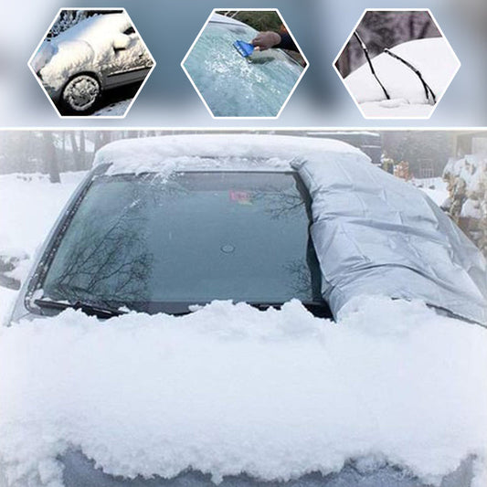 ❄️ Limited-Time 50% OFF ✨ Magnetic Windshield Cover — Anti-Snow, Anti-Frost & Mirror Protection 🔥