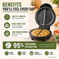 🎉 2026 Sale — Over 13,000 Sold! 🍳 Electric Nonstick Breakfast Griddle – Fry Eggs, Pancakes & Bacon – 3-Minute Mornings, Minimal Cleanup! ✨
