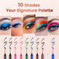 ✏️ 50% OFF NOW! 🌈 14-Pack Waterproof Colored Gel Eyeliner Pencil – Metallic & Shimmer Finishes, Smudge-Proof ✨