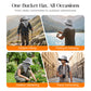 🧢 50% OFF NOW! ☀️ Ventilated Fisherman Hat with Removable Face Shield – 2-in-1 Design, Cooling Ice Silk & Adjustable Fit – 360° Sun Protection 🎣