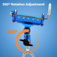🎣 LIMITED-TIME 50% OFF 🔒 Fishing Rod Self-Locking Turret Bracket — 360° Rotation, Stainless Steel