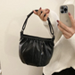 👜 60% OFF NOW! 💼 Pleated Bucket Leather Handbag – Soft Material, Adjustable Strap & Chic Casual Style ✨