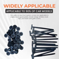 🎉 Limited-Time Offer! 🔗 Nylon Cable Tie Buckles – Snap-On, Tool-Free Fastening for Cable Ties, Repairs & Light Fixing, 50/80 Pcs ✨