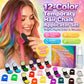 🎃🎄Sick Of Damaging Permanent Dye?✨Limited‑Time Save Up To 50%! Temporary Hair Chalk Set 🎁🌈