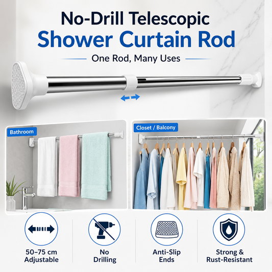🔧 FINAL 50% OFF 🧺 No Drilling Required — Install Without Screws or Wall Damage