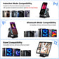 🔥 50% OFF NOW! 📱 5-in-1 Wireless Speaker Stand – Induction Audio & Phone Holder 🎵💡