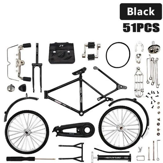 🚴 50% OFF NOW! 🔥 DIY Bicycle Model Kit - Detailed Scale Build & Educational, Perfect Gift for Hobbyists 🚚