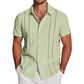 👔 50% OFF NOW! 🌴 Men's Breathable Quick-Dry Button-Down Shirt – Structured Fit & Versatile Summer Style 👖