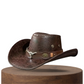 🤠 50% OFF NOW! ☀️ Breathable Sunshade Cowboy Hat – Wide Brim, Lightweight & Stylish Rivet Details – Perfect for Camping, Fishing & Hiking 🏕️