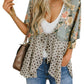 🌺 50% OFF! ✨ Women's Floral Kimono Cardigan – Ruffle Sleeves, Tie-Front & Flowy Beach Cover-Up 🏖️
