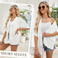 👚 50% OFF NOW! ☀️ Flowy Short Sleeve Cardigan – Lightweight, Breathable & Effortlessly Chic – Summer Essential 🌿