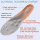 👣 Buy 2 Get 1 Free🔥 Comfortable U-shaped Thermal Insoles – Arch Support & Shock Absorption – Breathable Honeycomb & Pain Relief 🏃‍♂️