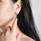 💎 50% OFF NOW! 🕊️ Moissanite Silver Earrings – Hypoallergenic & Radiant Everyday Elegance 🎁