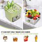 🧊 50% OFF NOW! ❄️ Portable Ice Maker with Lid & Storage Box – 48 Cubes, Easy Release & Stackable