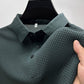 👔 60% OFF NOW! ❄️ Ice Silk Men's Shirt - Breathable & Smooth Fabric, Lightweight Comfort for Summer/Formal Occasions 🌞📦
