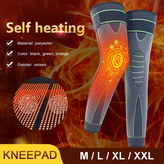 🦵 LIMITED-TIME 50% OFF ✨ Warm Elastic Knee Pads — Lengthened Support for Winter 🌡️
