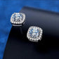 💎 50% OFF NOW! 🕊️ Moissanite Silver Earrings – Hypoallergenic & Radiant Everyday Elegance 🎁