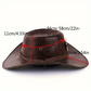 🤠 50% OFF NOW! ☀️ Breathable Sunshade Cowboy Hat – Wide Brim, Lightweight & Stylish Rivet Details – Perfect for Camping, Fishing & Hiking 🏕️