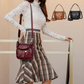 👜 60% OFF NOW! 💼 Pleated Bucket Leather Handbag – Soft Material, Adjustable Strap & Chic Casual Style ✨