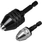 🔧 50% OFF NOW ✨ Keyless 3-Jaw Drill Chuck — Quick-Change, Fits Round & Hex Shanks 🛠️