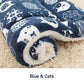 🛏️ 50% OFF HOT SALE! ✨ 2025 Upgraded Calming Pet Blanket - Ultra-Soft Anxiety Relief with Thermal Insulation for Cats & Dogs 🐾❤️