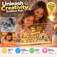 🎨 Glowing Acrylic Drawing Board – LED-Lit Display, Wipe & Redraw, Creative Desk Art That Glows 🖍️✨