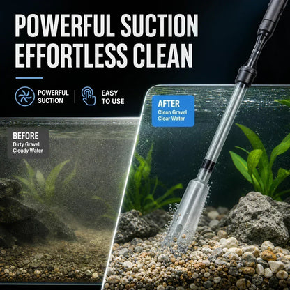 🎉 2026 Sale — Over 19,800 Sold! 🔥 Battery Gravel Cleaner – 30-Minute Crystal Clear ✨