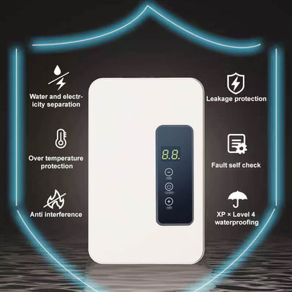🚿 50% OFF NOW! ✨ Mini Instant Water Heater - Digital Temperature Control & Compact Design for Instant Hot Water in Any Shower ⚡🌡️