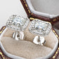 💎 50% OFF NOW! 🕊️ Moissanite Silver Earrings – Hypoallergenic & Radiant Everyday Elegance 🎁