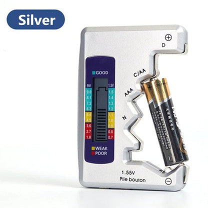 🔋 50% OFF NOW! ⚡ Universal Battery Tester – Checks All Battery Types in 3 Seconds, Compact & Accurate ✔️