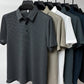 👔 60% OFF NOW! ❄️ Ice Silk Men's Shirt - Breathable & Smooth Fabric, Lightweight Comfort for Summer/Formal Occasions 🌞📦