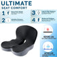💺 50% OFF NOW!🚗 Non-Slip Memory Foam Seat Cushion – Sciatica & Prostate Pain Relief – Universal Car & Office Essential 🛡️