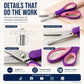 🔥 2026 Sale — Over 23,100 Sold! 🧵 Stop fraying edges for good — these pinking shears cut clean zigzags through fabric, paper, and leather. Ergonomic handles, rust-proof steel, and a professional finish every time. ⚡
