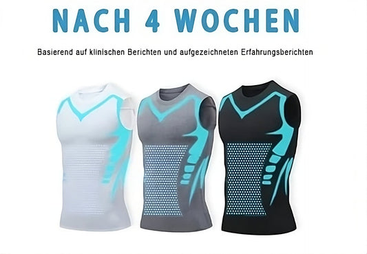👕 50% OFF NOW!✨ Men's Ionic Shaping Vest – Compression, Cooling & Invisible Fit – Body Contouring Essential 💪