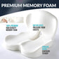 💺 50% OFF NOW!🚗 Non-Slip Memory Foam Seat Cushion – Sciatica & Prostate Pain Relief – Universal Car & Office Essential 🛡️