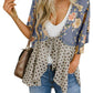 🌺 50% OFF! ✨ Women's Floral Kimono Cardigan – Ruffle Sleeves, Tie-Front & Flowy Beach Cover-Up 🏖️