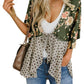 🌺 50% OFF! ✨ Women's Floral Kimono Cardigan – Ruffle Sleeves, Tie-Front & Flowy Beach Cover-Up 🏖️