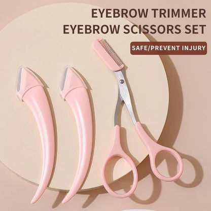 🎉 2026 Sale — Over 16,000 Sold! ✂️ Eyebrow Scissors with Comb – Trim with Precision, Not Fear – Built-In Comb, Curved Blade, Natural Results Every Time 💁‍♀️