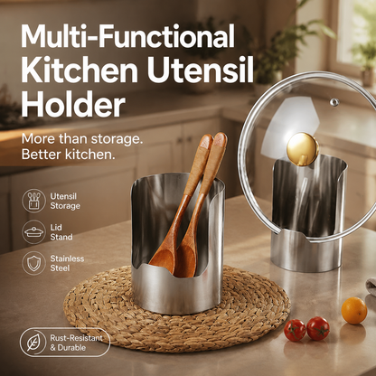 🎉 2026 Sale — Over 34,000 Sold! 🍳 One Stand, Everything Organized – Pot Lids, Spatulas & Cutting Boards! ✨